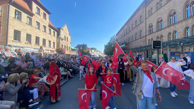 Hasat Bayram'ında alkışlar Fürth Türk Toplumu'na
