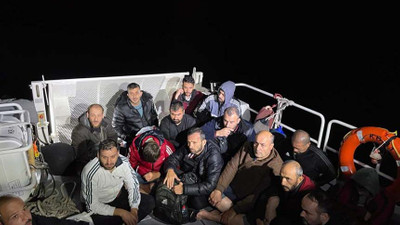 Muğla’da lastik bot içinde 46 kaçak göçmen ve 1 organizatör yakalandı