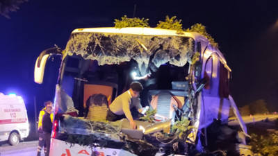 Kayseri'de yolcu otobüsü kontrolden çıktı: 16 kişi yaralandı