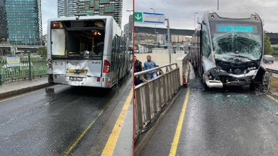 Kadıköy’de metrobüs kazası