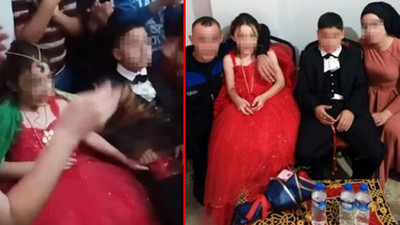 Küçük yaşta 'nişan' töreni yapılan iki çocuğun anne ve babası gözaltına alındı