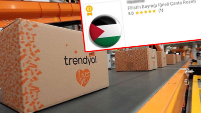Trendyol, Filistin temalı ürünleri kaldırdı iddiasına açıklama...