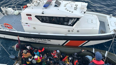 İzmir açıklarında 40 düzensiz göçmen yakalandı