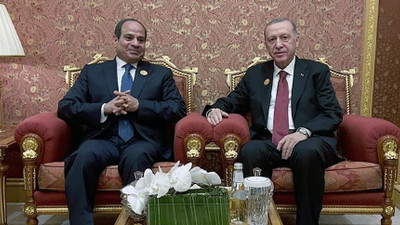 Erdoğan, Mısır Cumhurbaşkanı Sisi ile görüştü