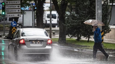 Ankara'ya kuvvetli yağış uyarısı