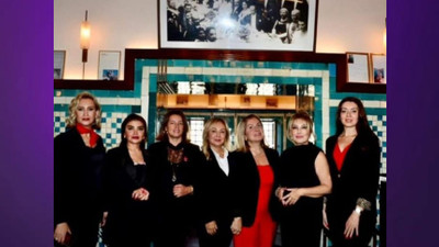 Türk-Dünya iş kadınları platformu tarihi Pandeli Lokantası'nda Ata'mızı anma yemeği düzenledi