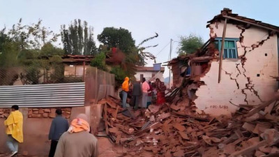 Nepal'de deprem: Ölü sayısı artıyor