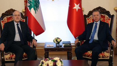 Erdoğan, Lübnan Başbakanı Mikati'yi kabul etti