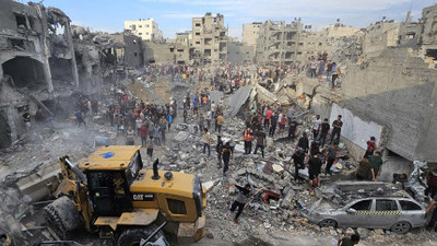 Gazze'de 4 bini kadın ve çocuk toplam 6 bin kişi kayıp