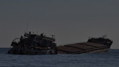 Mısır'dan İstanbul'a gelen gemi Ege'de battı