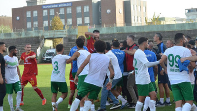 Yalova'da futbol maçının ardından ortalık karıştı