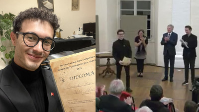 Genç yetenek Alaz İkiz, Radovljica Uluslararası Piyano Yarışması'nda dereceye girdi: Ödülünü Atatürk'ü anarak aldı