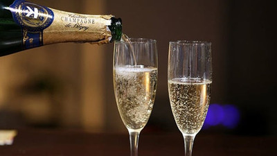 600 bin Euro değerindeki şampanya soygunu önlendi
