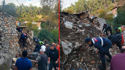 Antalya'da istinat duvarı çöktü: 1 çocuk öldü