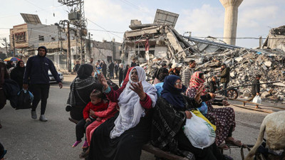BM: 1,9 milyon Filistinli yerinden oldu