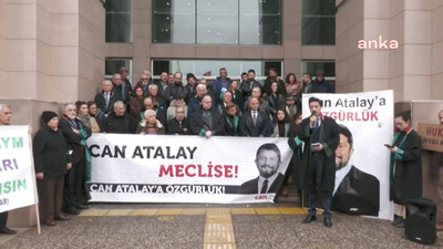 Avukatlar Can Atalay için Çağlayan'da toplandı: Halk hesabını soracaktır