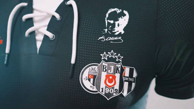 Beşiktaş 100. yıla özel formasını tanıttı