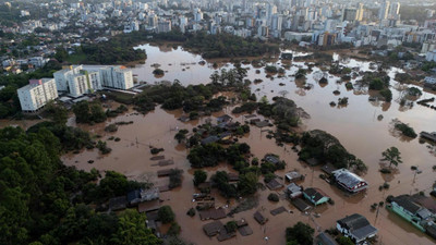 Brezilya'yı sel vurdu: 11 ölü
