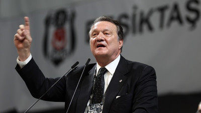 Beşiktaş Başkanı ile gazeteci arasında gerginlik