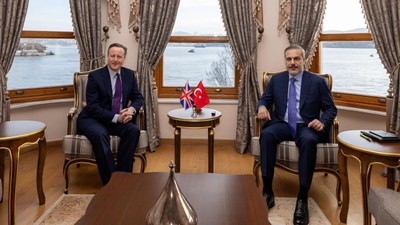 Bakan Fidan, İngiliz mevkidaşı Cameron ile İstanbul'da görüştü