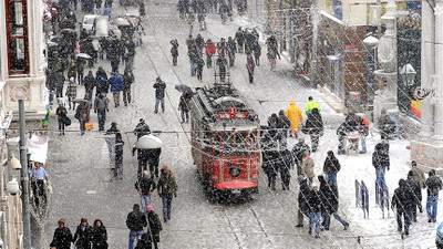 İstanbul'a kuvvetli kar yağışı geliyor