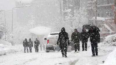Meteoroloji'den yoğun kar yağışı uyarısı