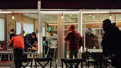 Müşteri dolu lokantaya silahlı saldırı