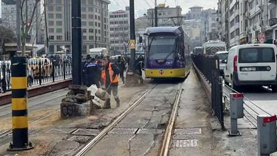 İstanbul'da tramvaylar çarpıştı