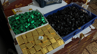Kaçak çikolata imalathanesine operasyon