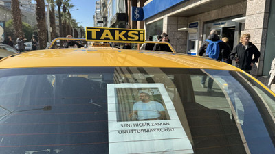 Taksi şoförleri meslektaşlarının öldürülmesini protesto etti