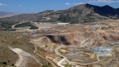 Çöpler Altın Madeni'nde toprak kayması: İşte o madenden görüntüler