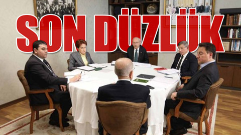 Altılı Masa'nın çalışma programı belli oldu: Sırada vekil listeleri var