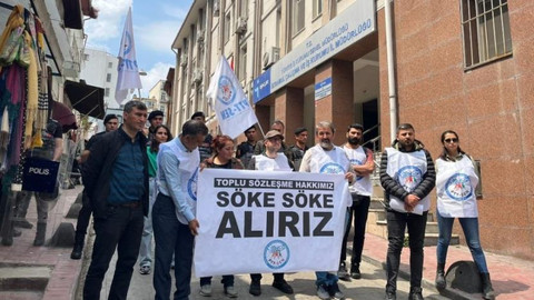 PTT işçilerinden toplu iş sözleşmesi eylemi