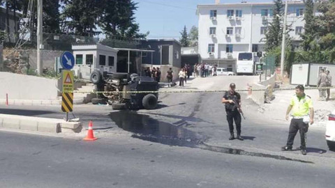 Şanlıurfa'da zırhlı polis aracı devrildi: 1 şehit