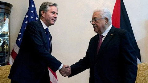 ABD Dışişleri Bakanı Blinken, Filistin Devlet Başkanı Abbas ile görüştü
