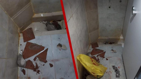 KYK yurdunda öğrencinin üzerine fayans düştü, yetkili 'şanssızlık' dedi