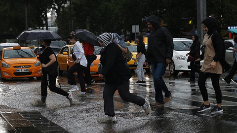 Meteoroloji 6 il için uyardı: Şiddetli yağış geliyor