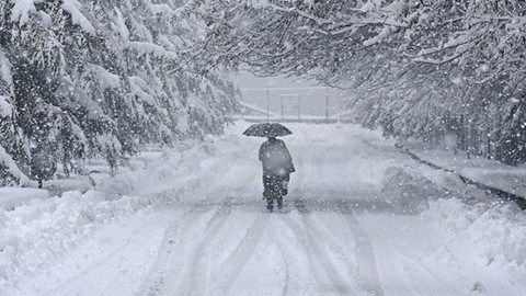 Meteoroloji'den sağanak yağmur ve kar yağışı uyarısı