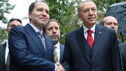 Erdoğan, Fatih Erbakan ile görüştü