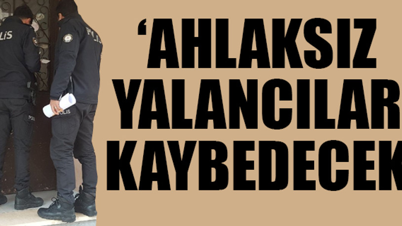 'Büyükçekmece'de sivil polis evlere seçmen baskını yapıyor'