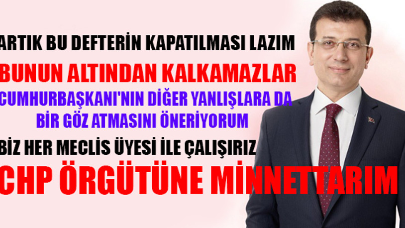 Ekrem İmamoğlu'ndan KRT TV'de kritik mesajlar