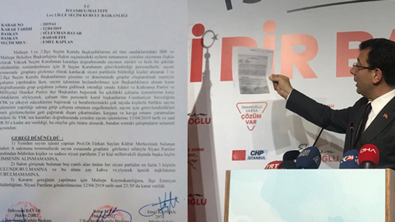 Ekrem İmamoğlu: Yalan söylüyorlar, ne olur bu belgeyi yayımlayın