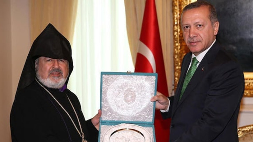 Erdoğan'dan Ermeni Patrik Vekili Ateşyan'a mektup