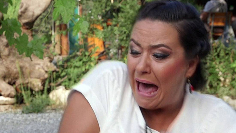 Sunucu Ezgi Sertel'in zor anları