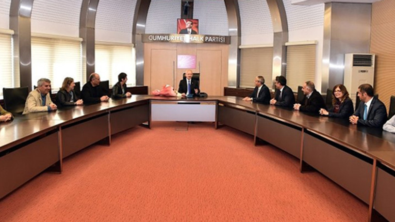 TMMOB'dan CHP Lideri Kılıçdaroğlu'na ziyaret