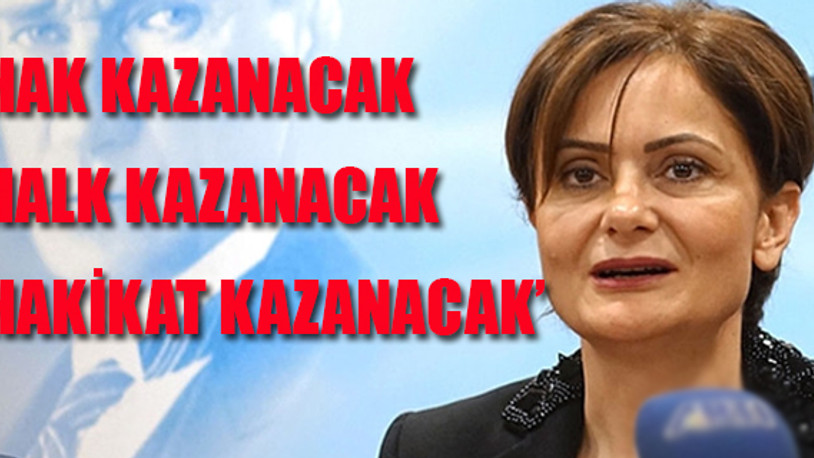 Canan Kaftancıoğlu: Tebliğ edilmeyen davanın sızdırılması manidar!