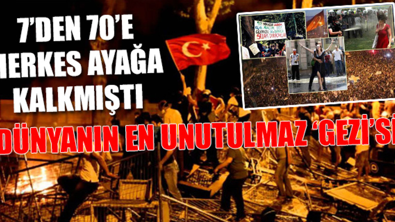 Gezi 6 yaşında...
