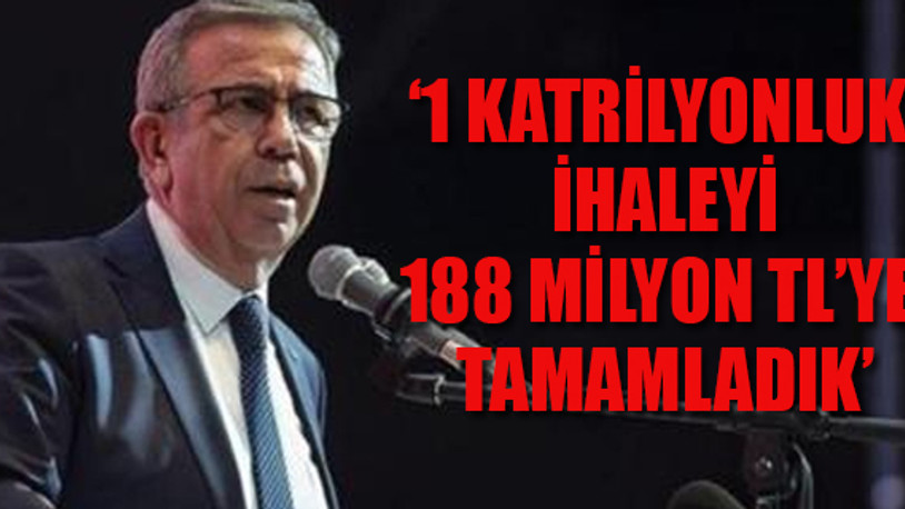 Mansur Yavaş: Yakında açıklayacağım hepiniz göreceksiniz