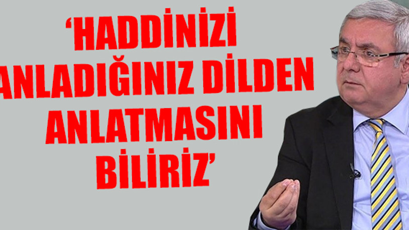 Mehmet Metiner'den önce çirkin sözler sonra tehditler...