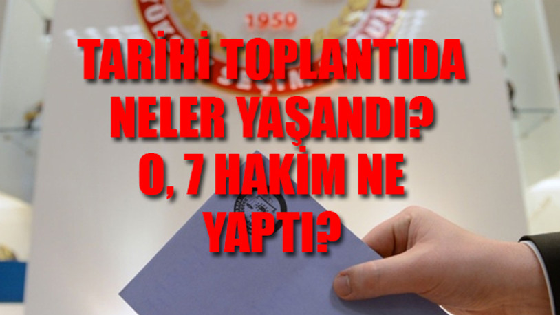 YSK'da İstanbul seçimlerini iptal eden 7 hakimin 'ince' hesabı